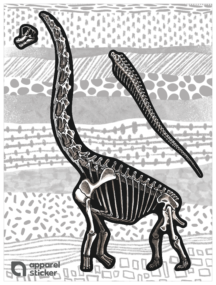化石_ブラキオサウルス