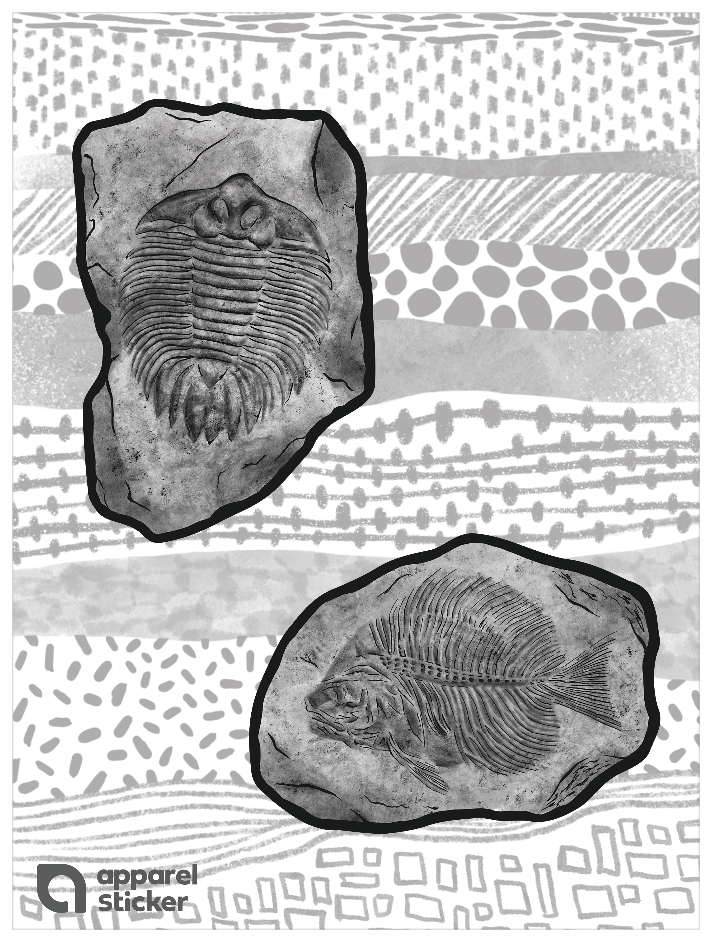 化石_三葉虫 魚