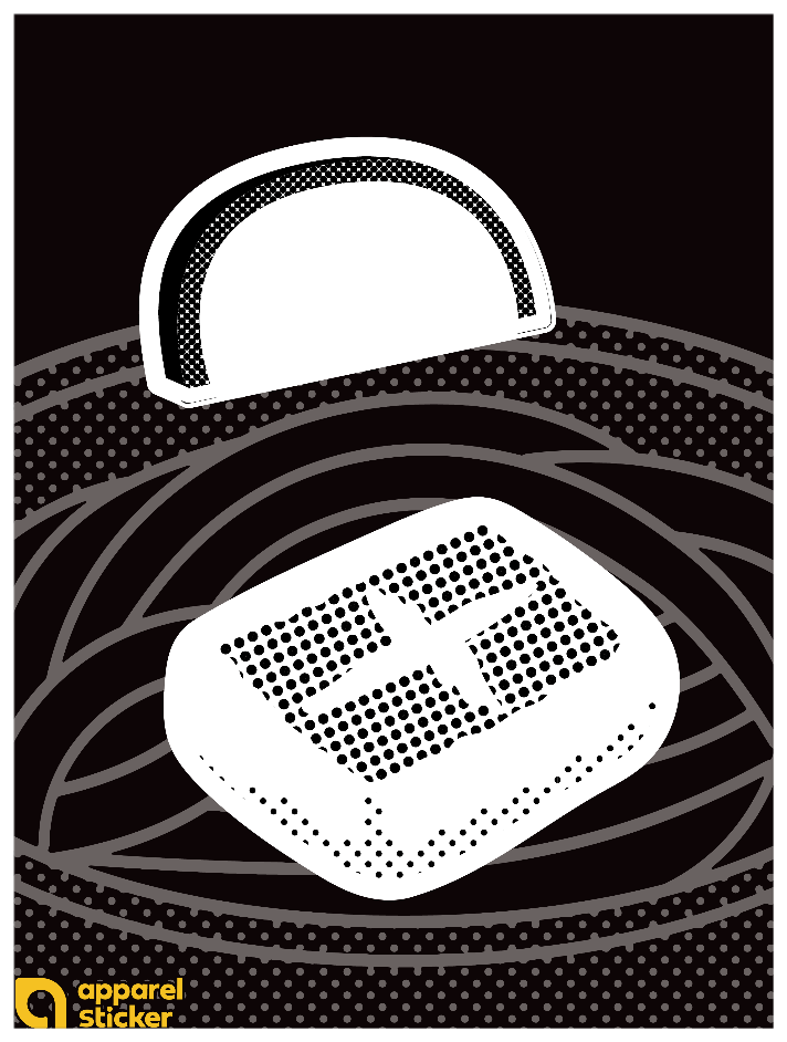 うどん黒_かまぼこ 餅