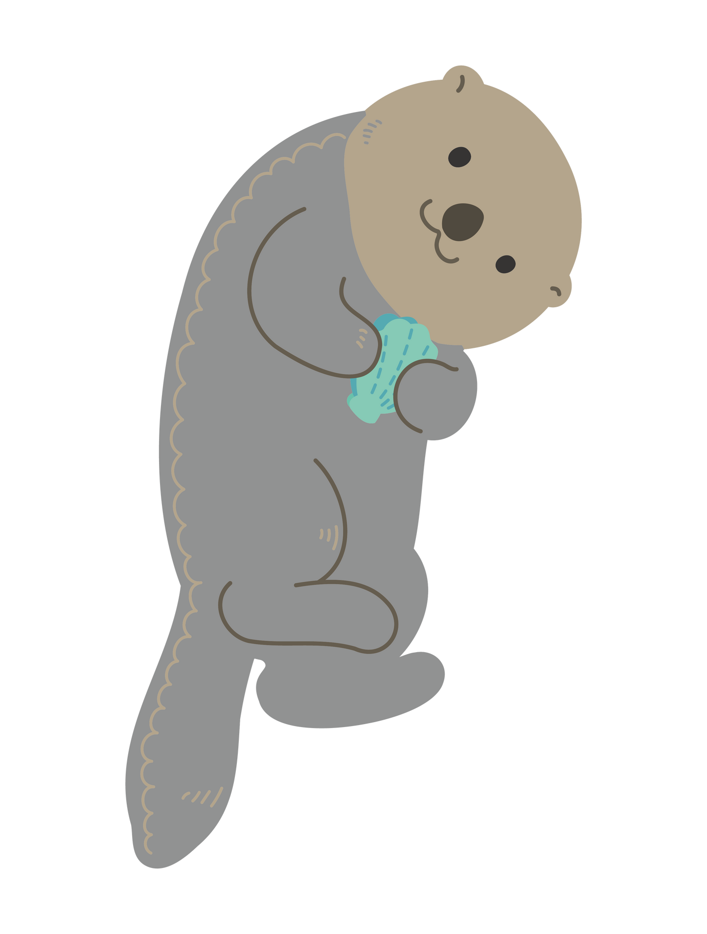 海の生き物_ラッコ