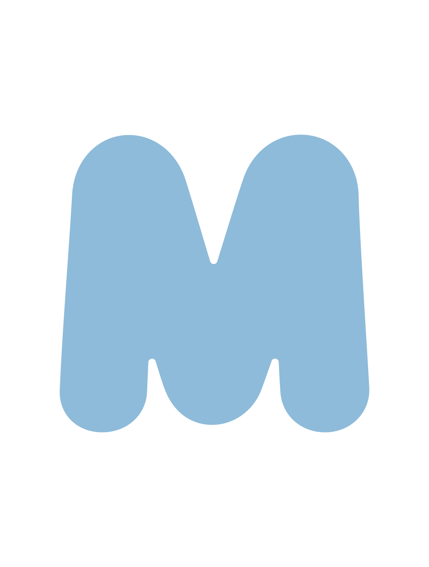 ペット_レトロ青_M