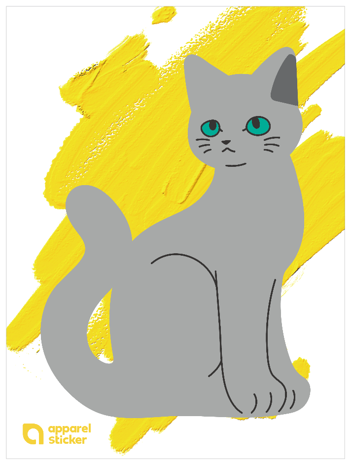 キャットT_ロシアンブルー