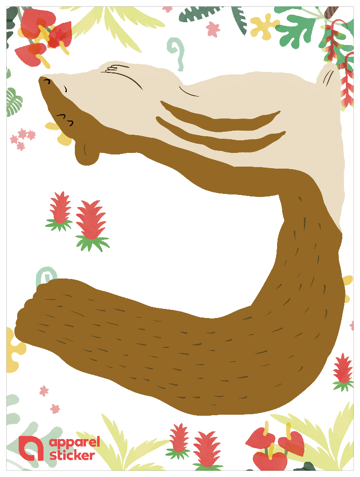 動物アルファベットA_シマリス U