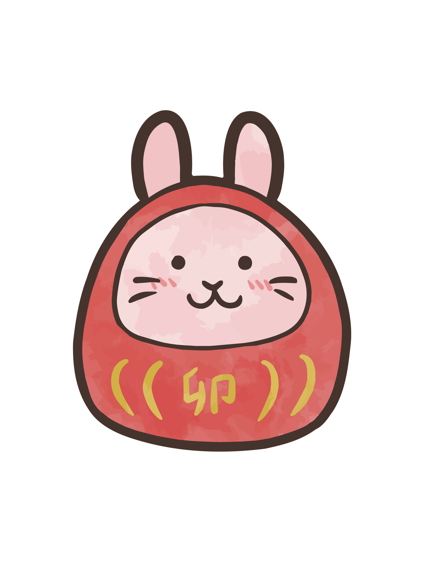 干支ダルマ_卯