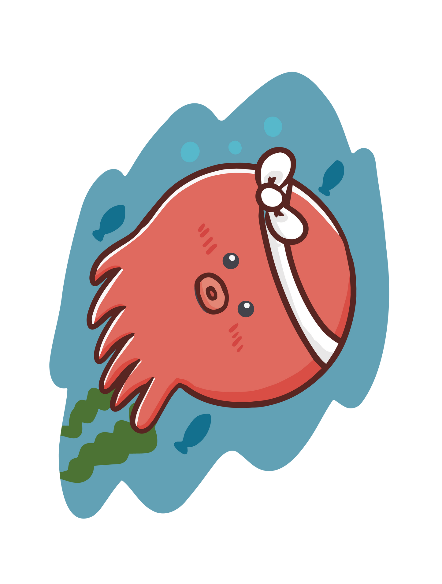 たこさん_およぐ