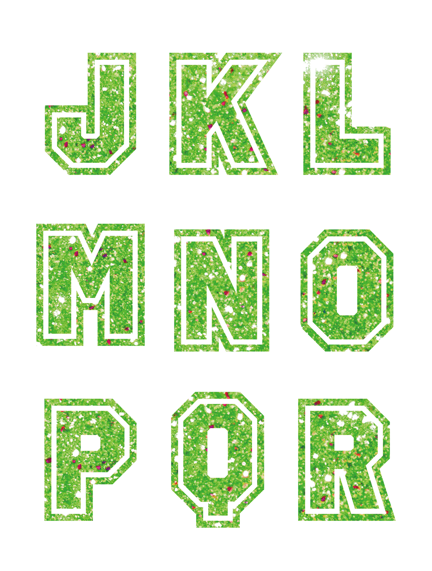 グリッターカレッジ_J-R_グリーン