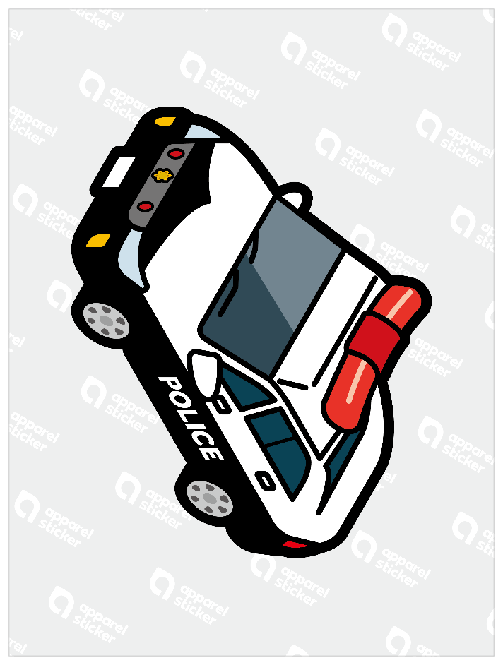 はたらく車_パトカー