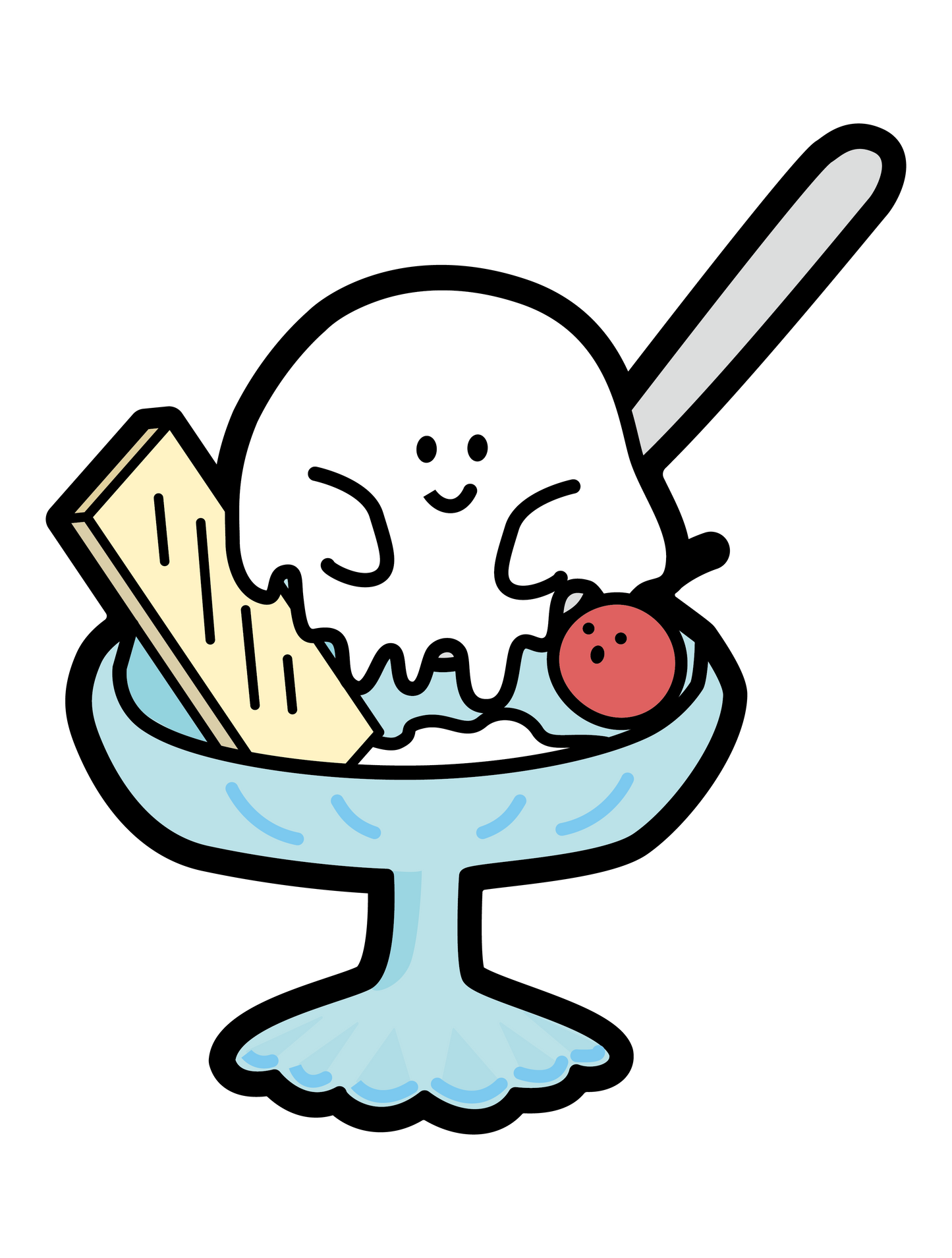 アイスなお化け_喫茶アイス