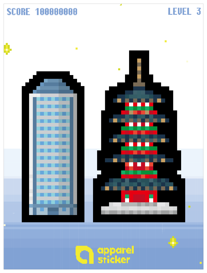 レトロG_ビル 五重塔