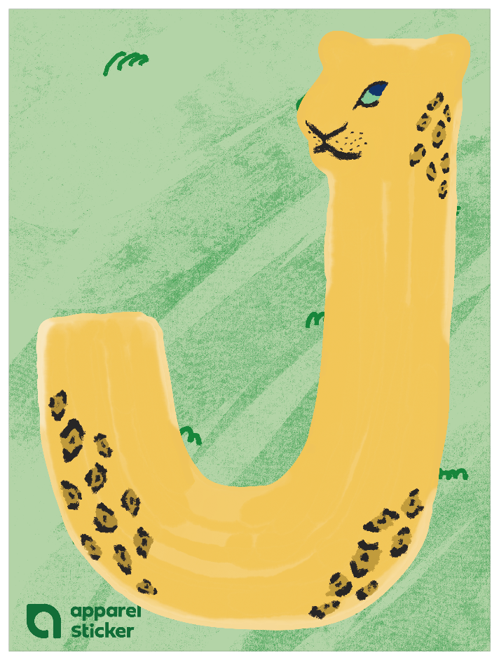 動物アルファベットI_ジャガー J