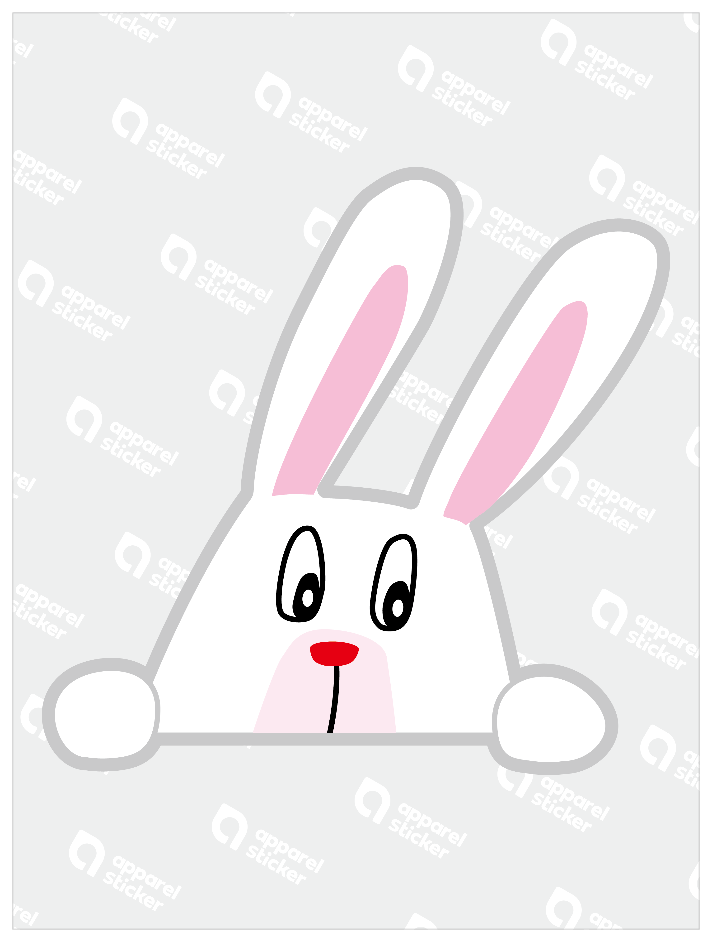 ひょっこりうさぎ2