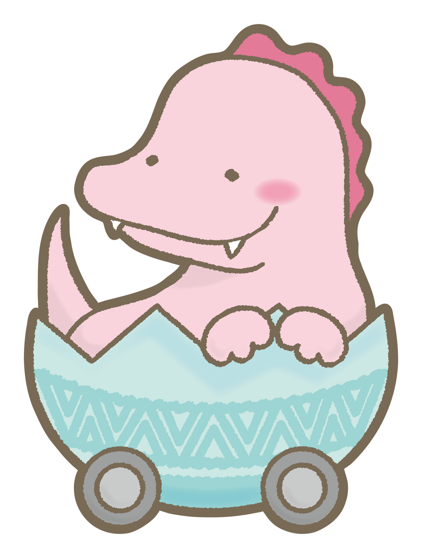 恐竜トロッコ ギガノトサウルス