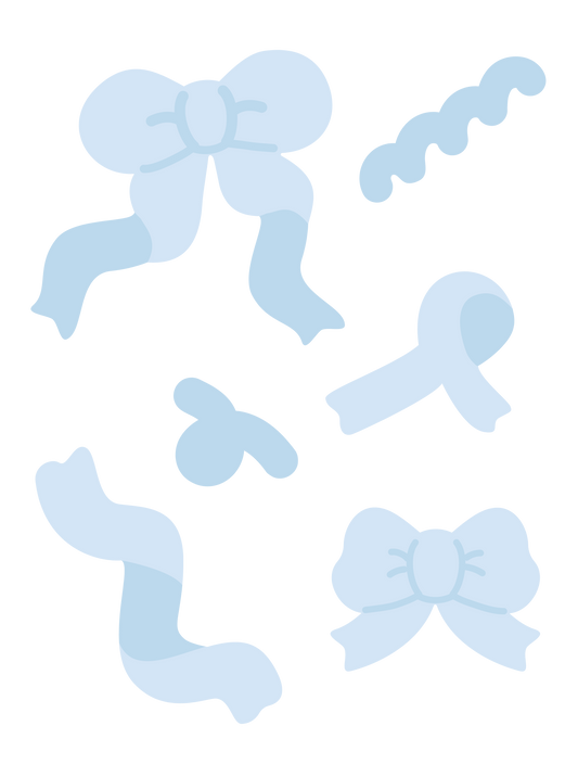 推し色ゆるリボン_水色