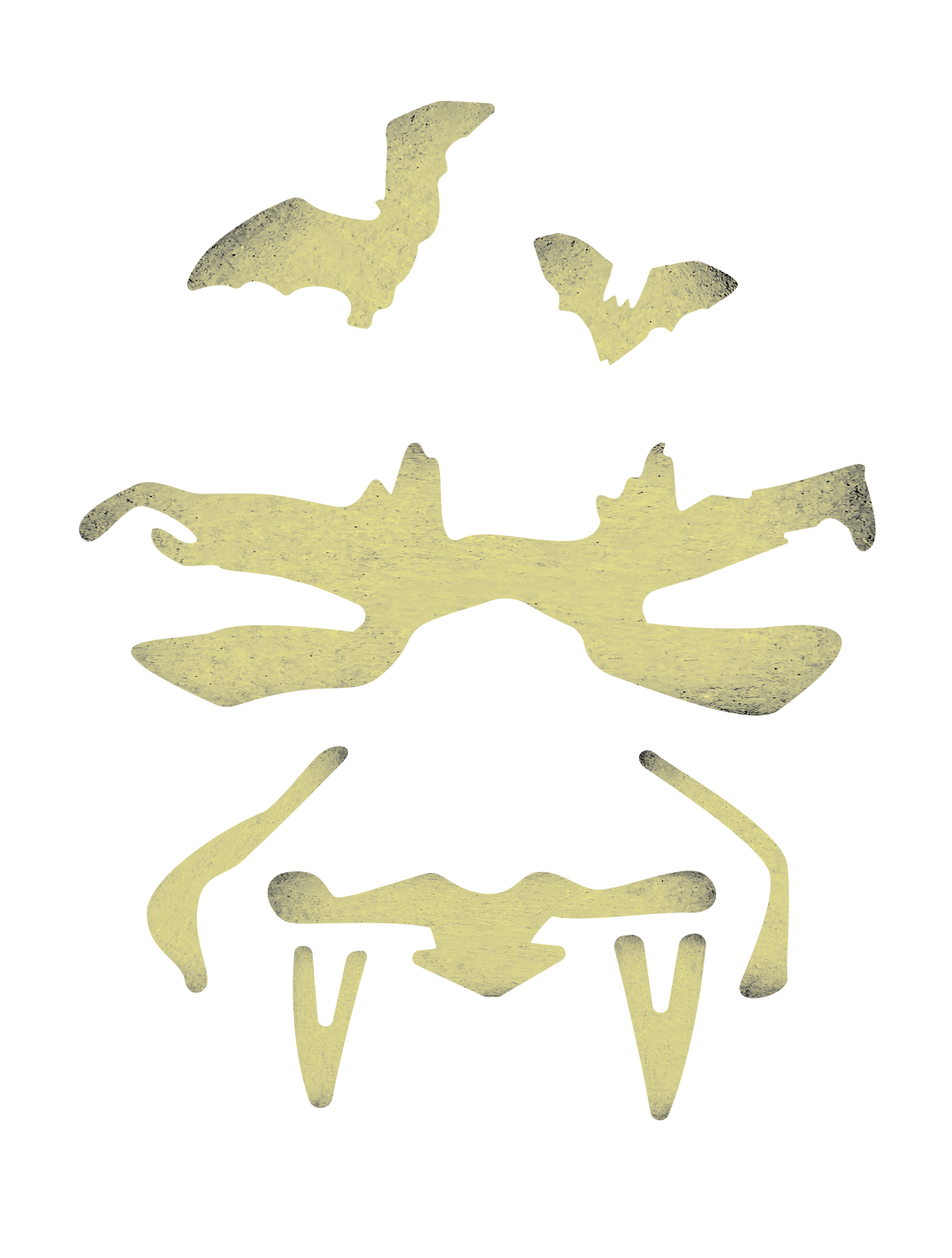 ふくわらい_ハロウィンヴァンパイアイエロー