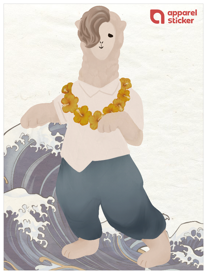 波乗り_アルパカ