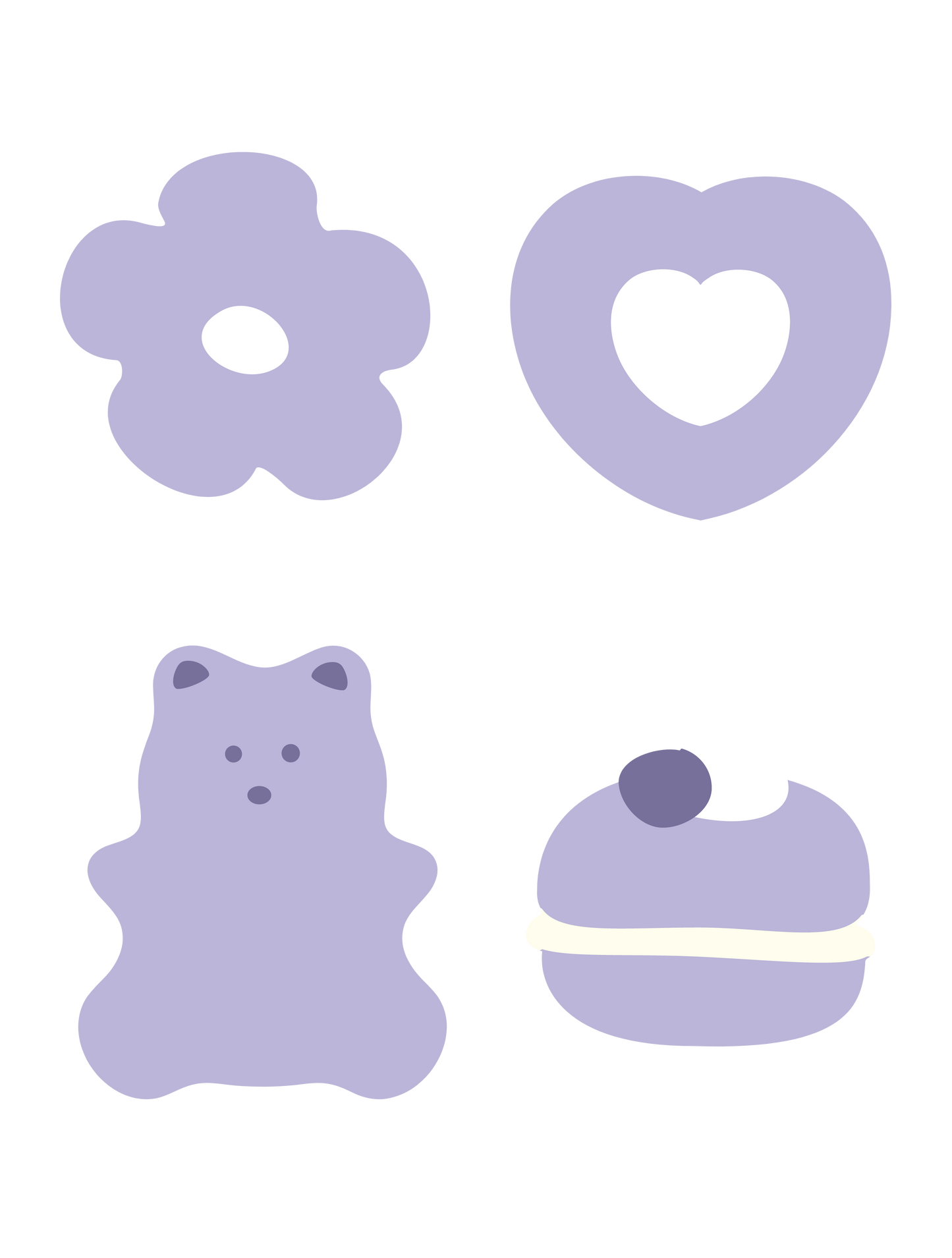 推し色ゆるモチーフ_パープル