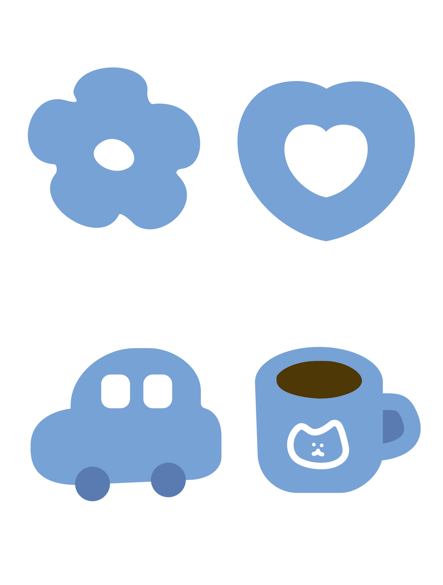 推し色ゆるモチーフ_ブルー