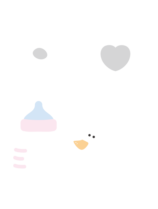 推し色ゆるモチーフ_ホワイト