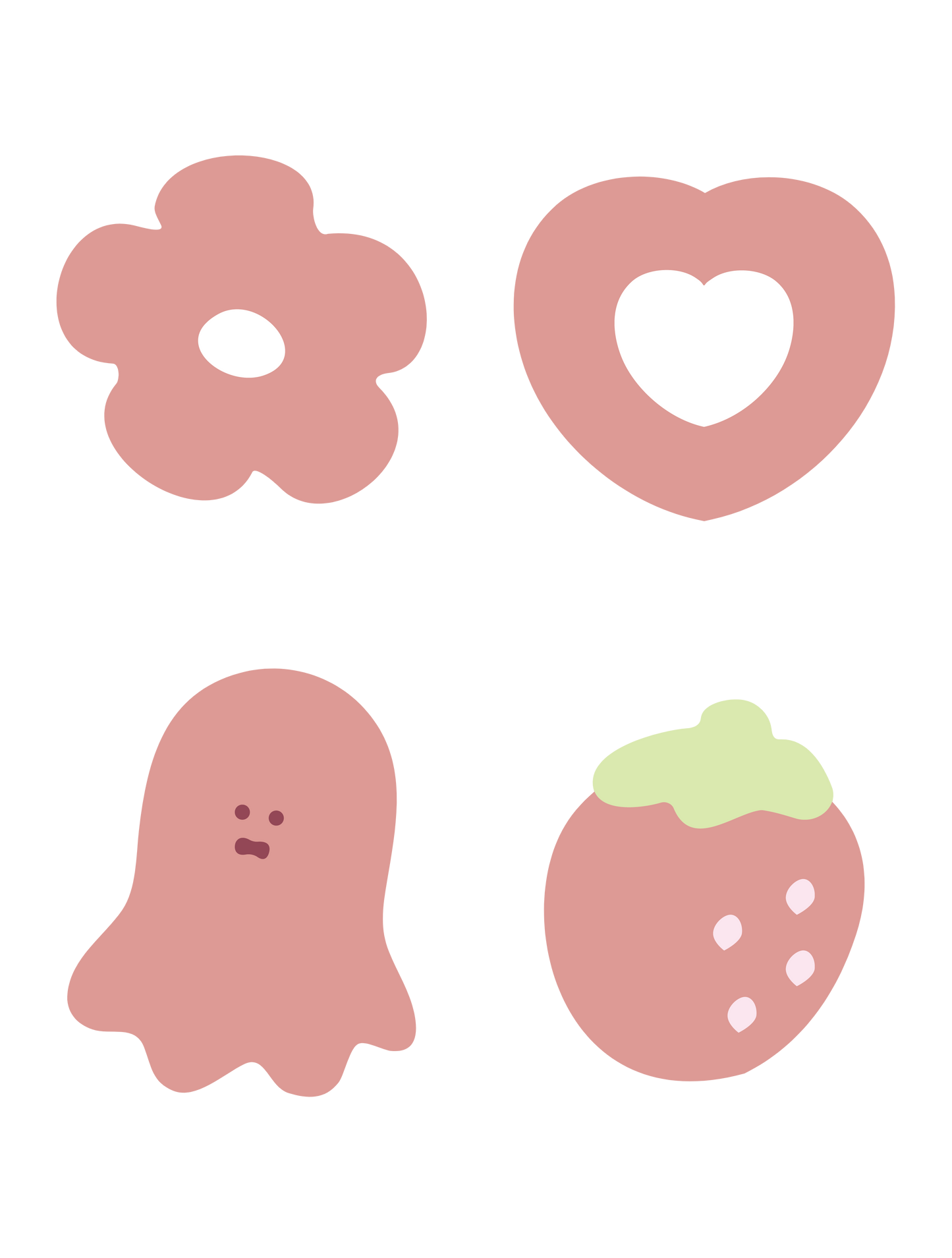 推し色ゆるモチーフ_レッド