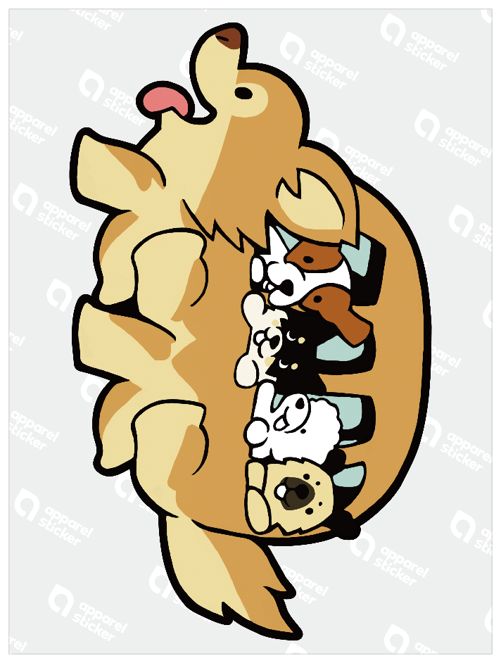 乗り物動物_犬バス