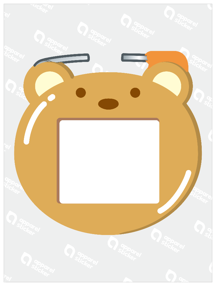 ようちえんバッジ_くま