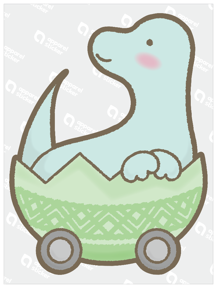 恐竜トロッコ ブラキオサウルス