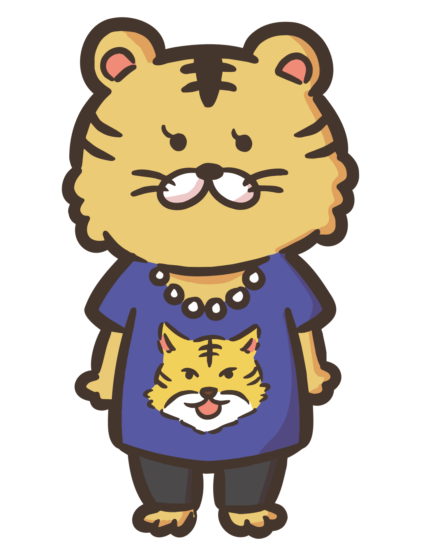 おばちゃんトラ 全身