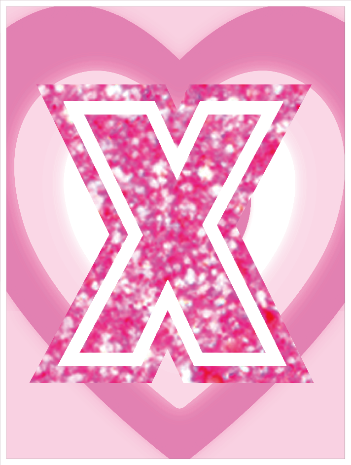 単体グリッター_ピンク_X