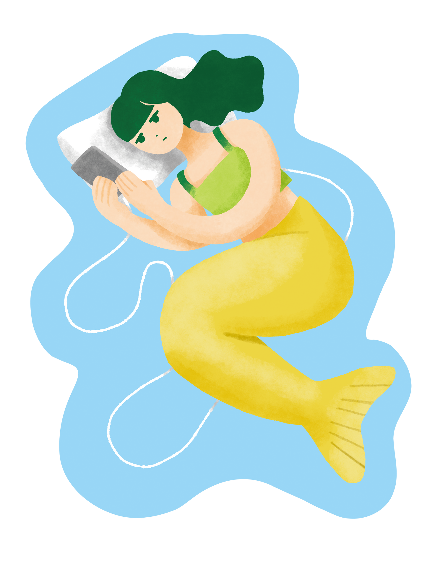 だらしない人魚_スマホ