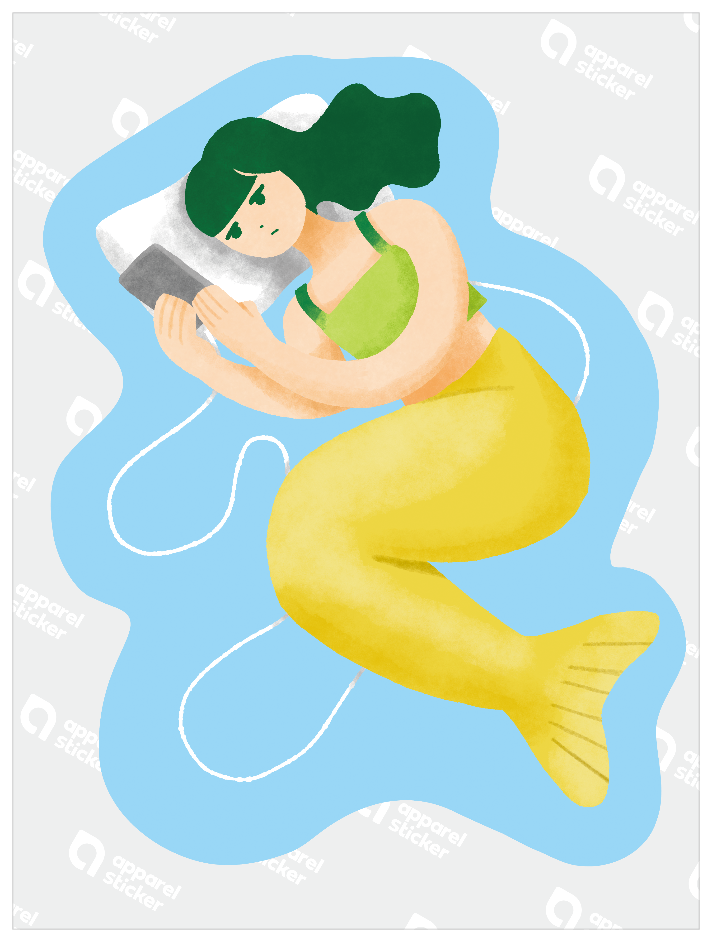 だらしない人魚_スマホ