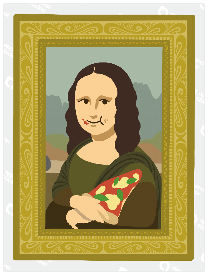 ART&PIZZA_モナリザ