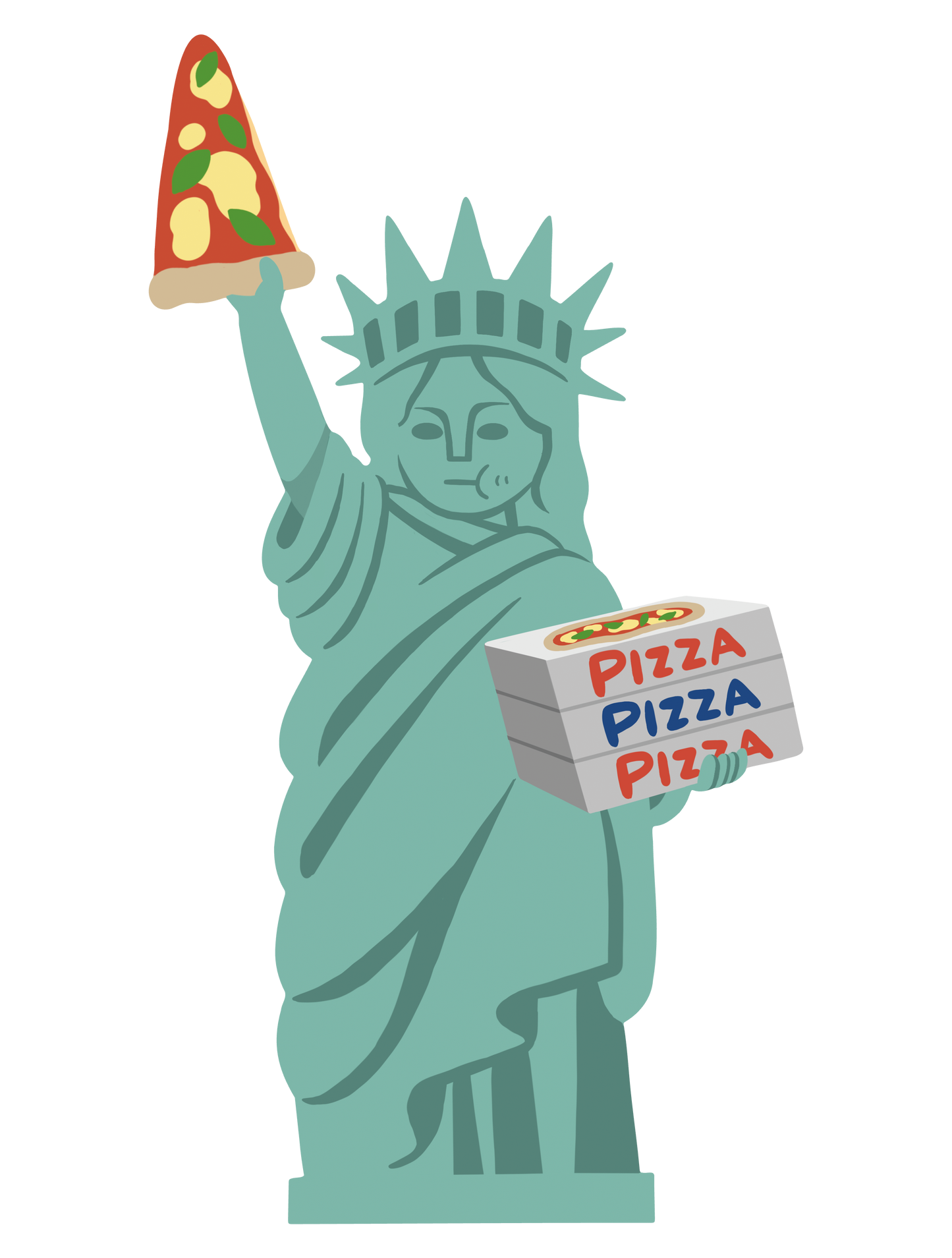 ART&PIZZA_自由の女神