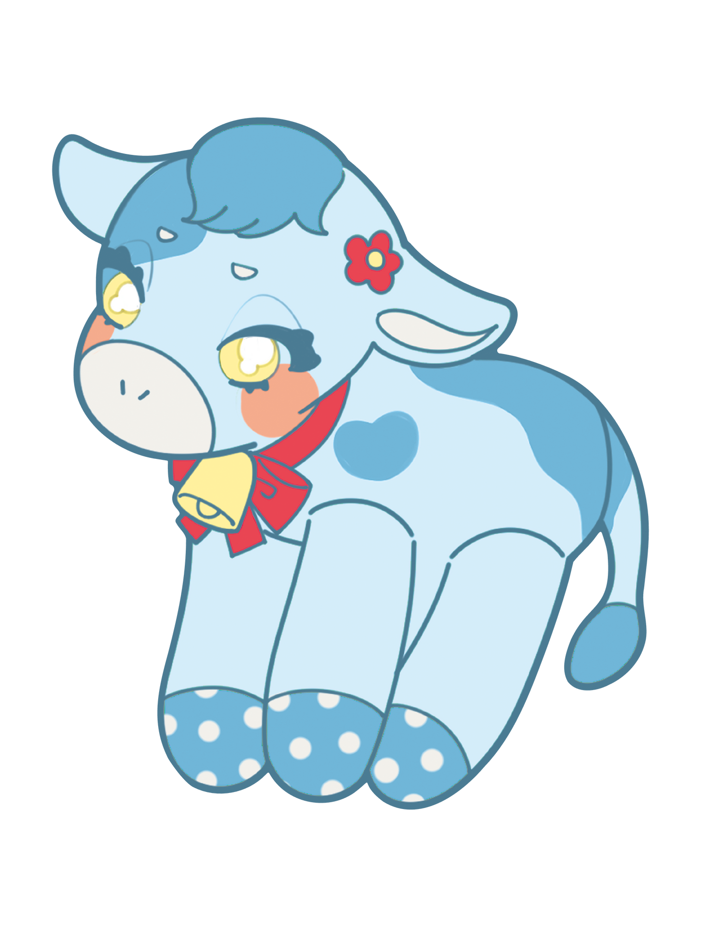 ぬいぐるみ_ウシ