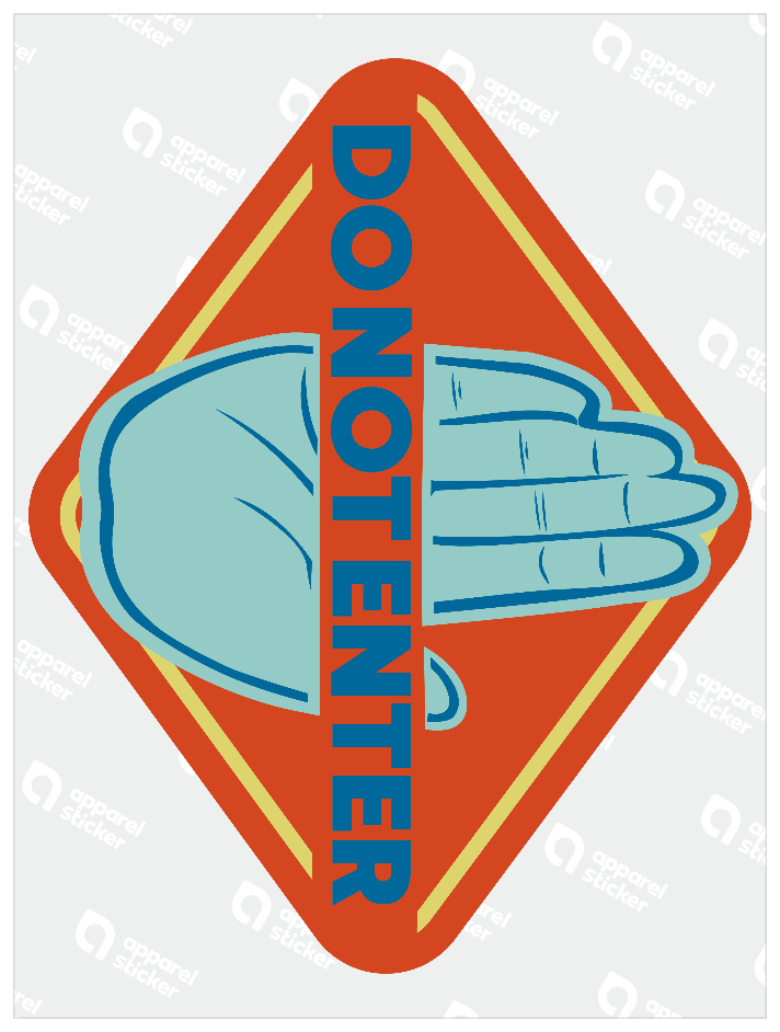 カラーシンプルステッカー_DO_NOT_ENTER