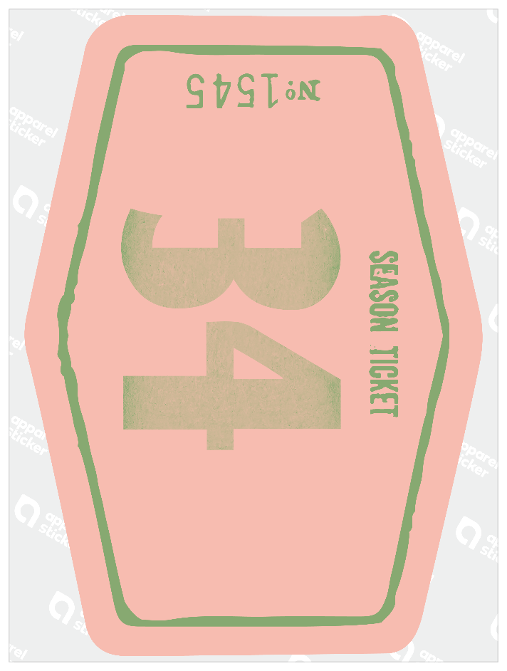 カラーシンプルステッカー_SEASON_TICKET