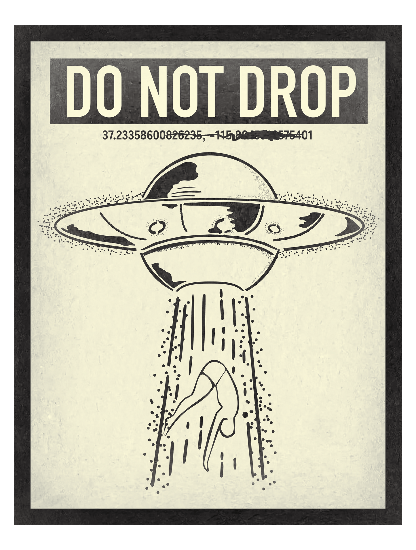 モノクロシンプルステッカー_DO_NOT_DROP