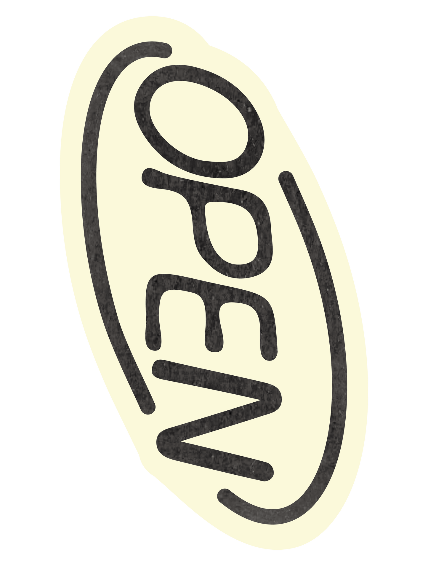 モノクロシンプルステッカー_OPEN