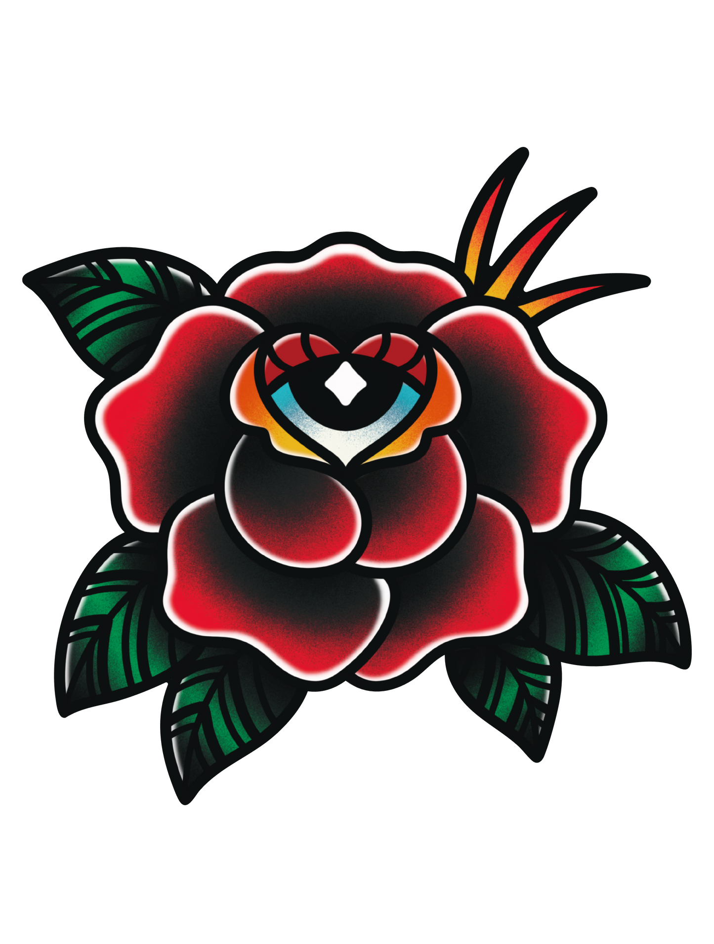 石川エリザ_ポップタトゥー_バラ目
