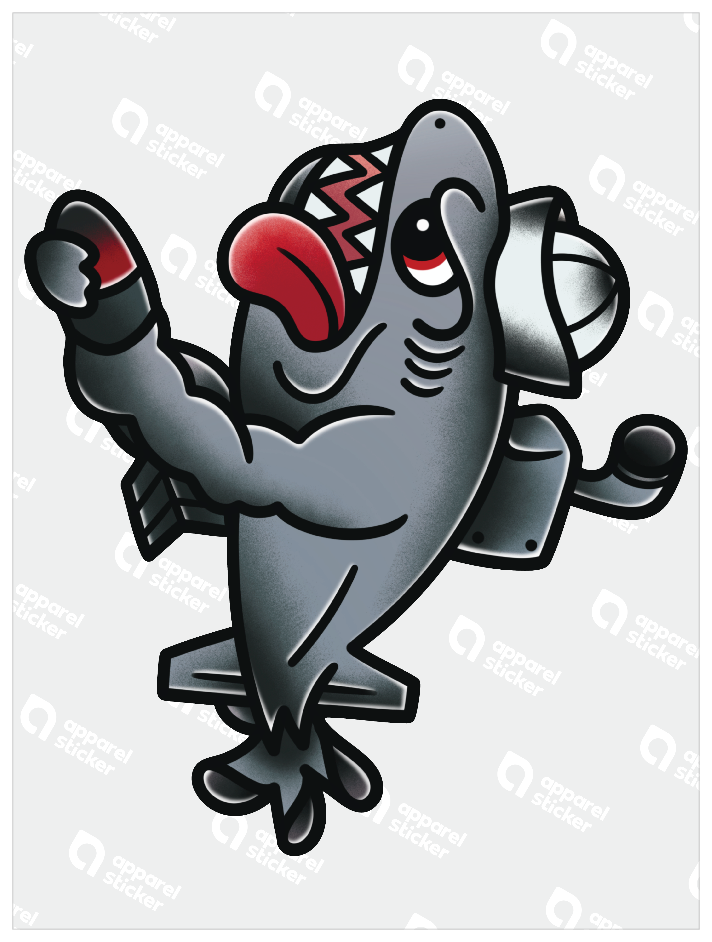 石川エリザ_ポップタトゥー_サメ