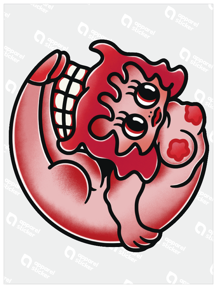 石川エリザ_ポップタトゥー_スカルガール