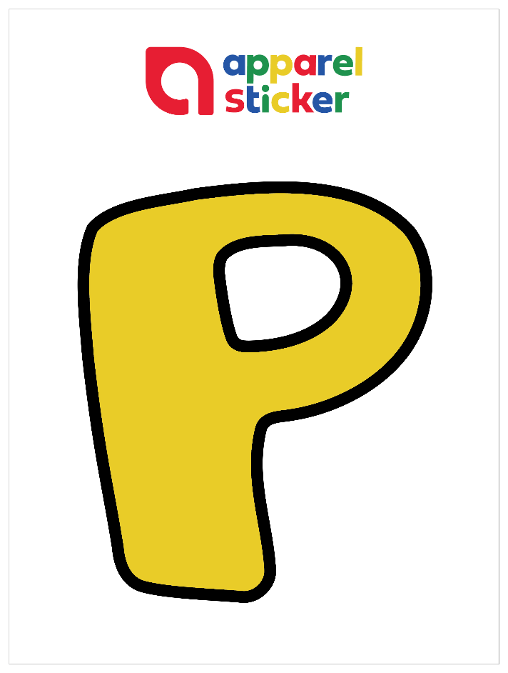 POPアルファベット_P