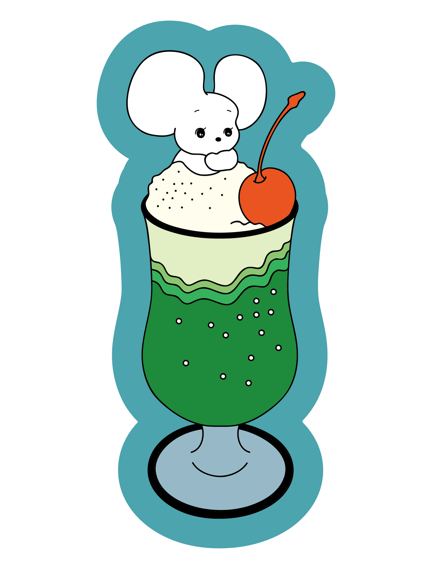シラタマ メロンクリームソーダ