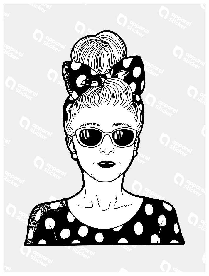 おばさん線画_おばさん_03