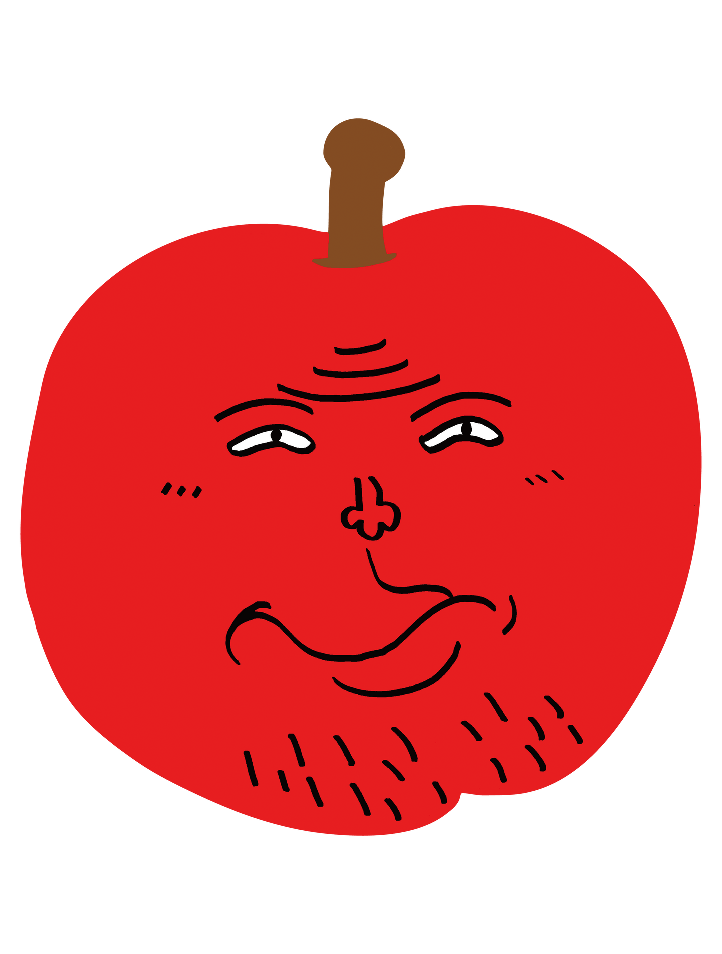 変な果物_リンゴ