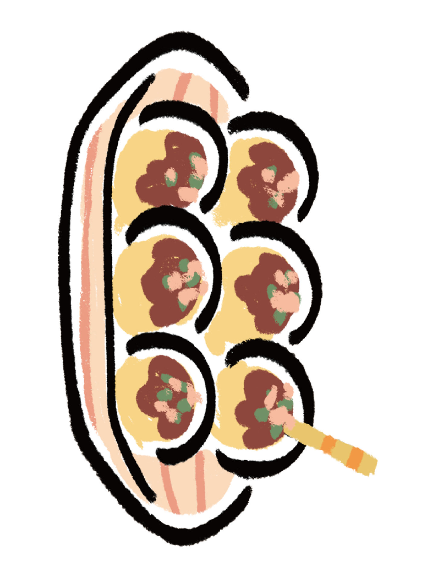 だびくん_たこ焼き