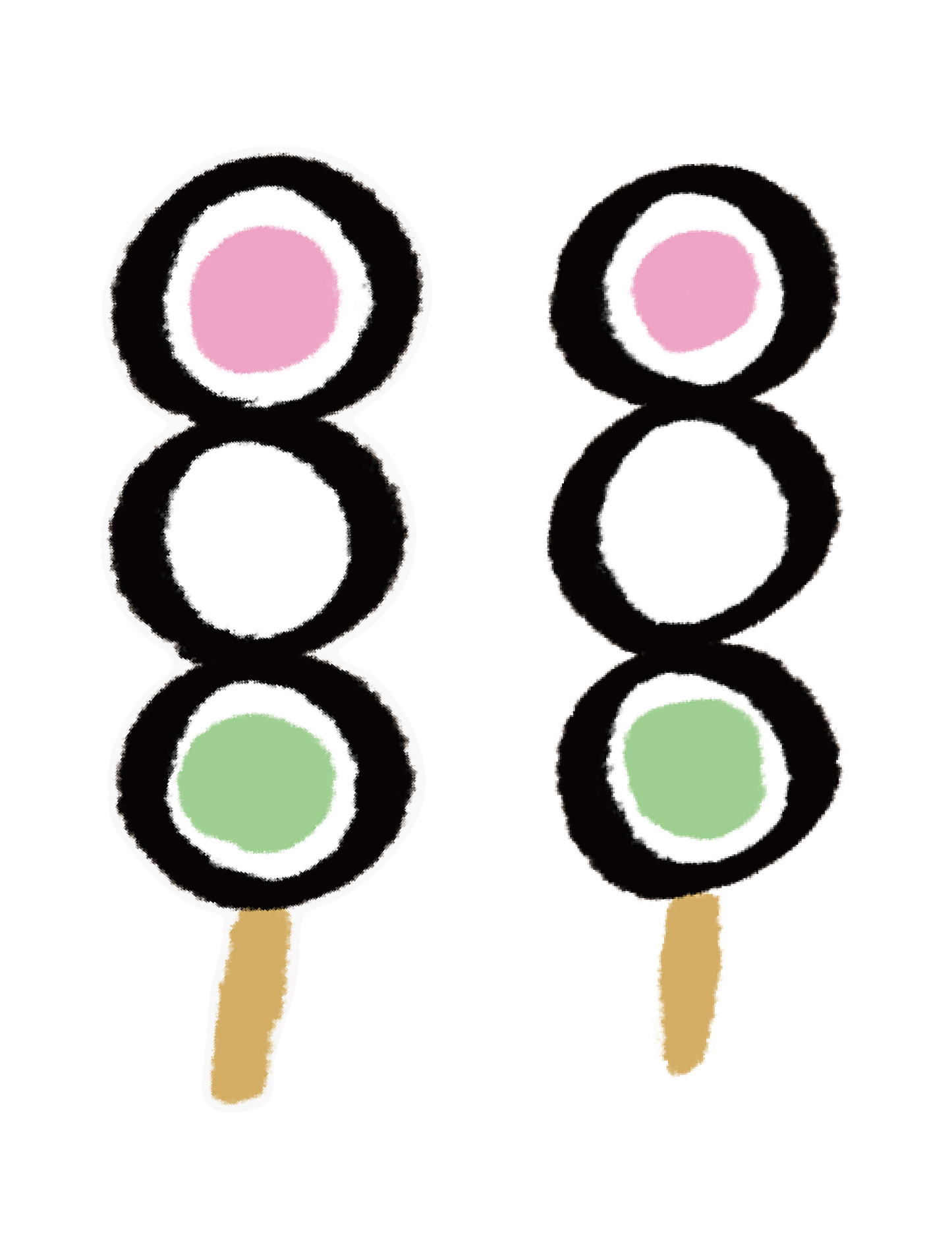 だびくん_三色団子