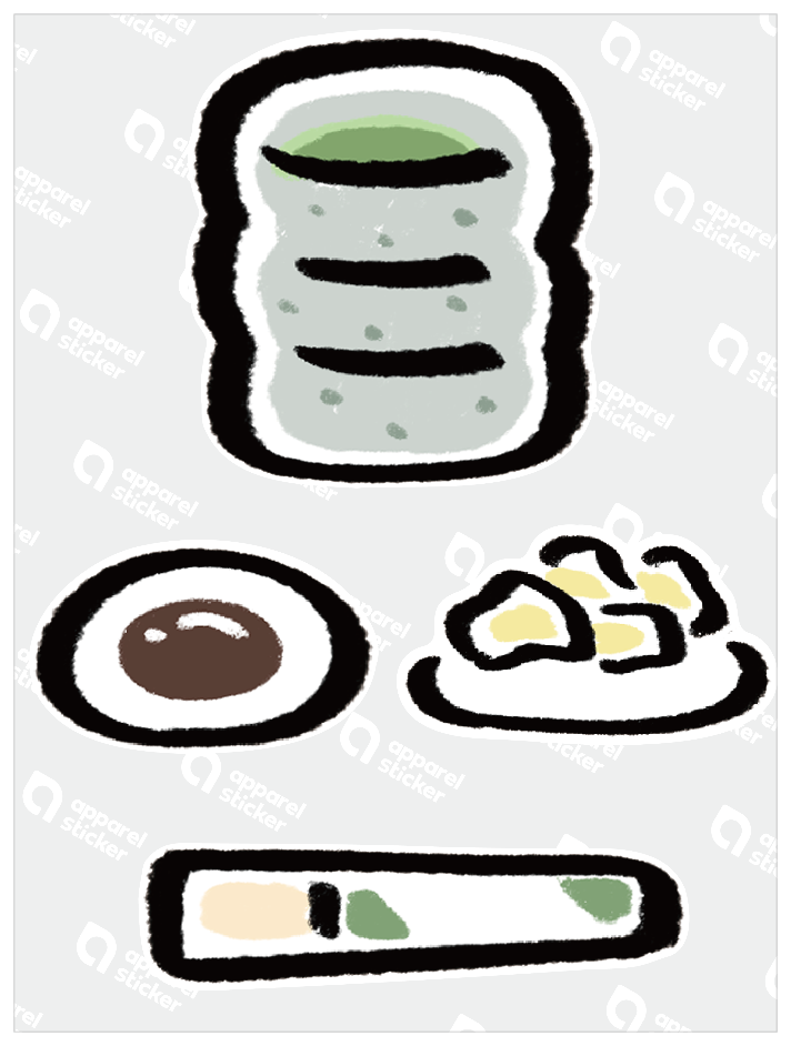 だびくん_お茶がりお箸醤油