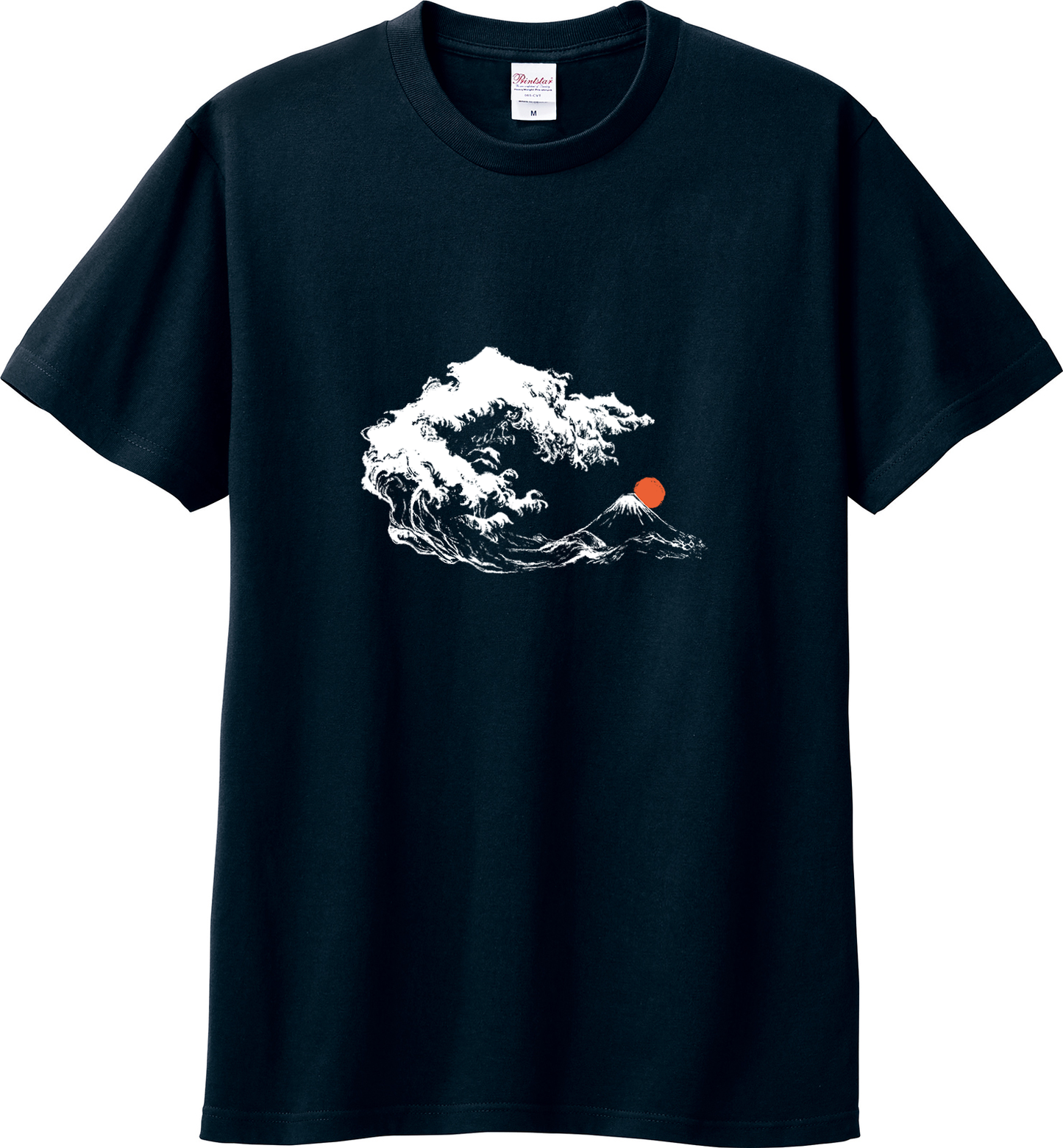 波乗り×富士 半袖Tシャツ