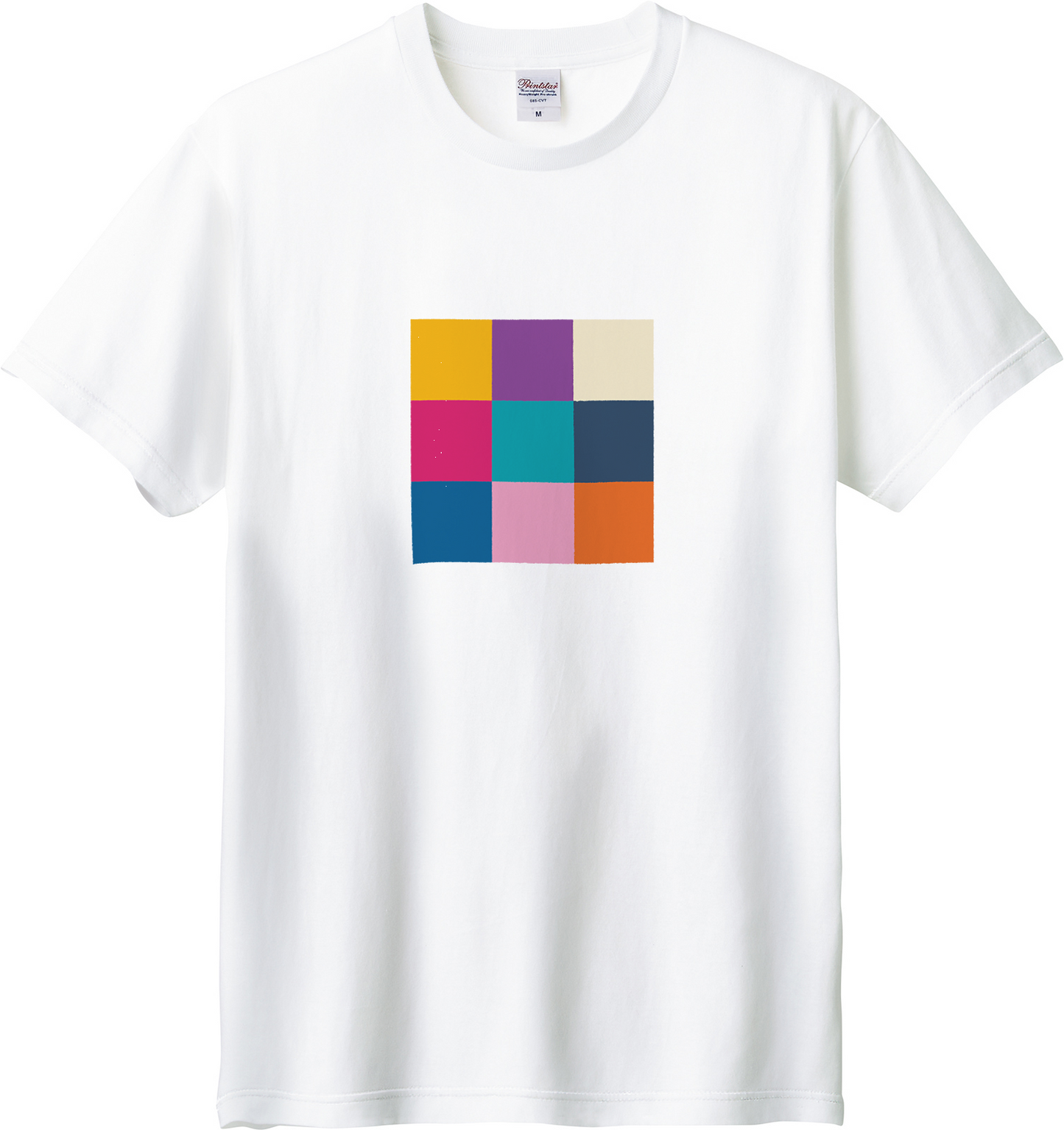 カラーブロック 半袖Tシャツ