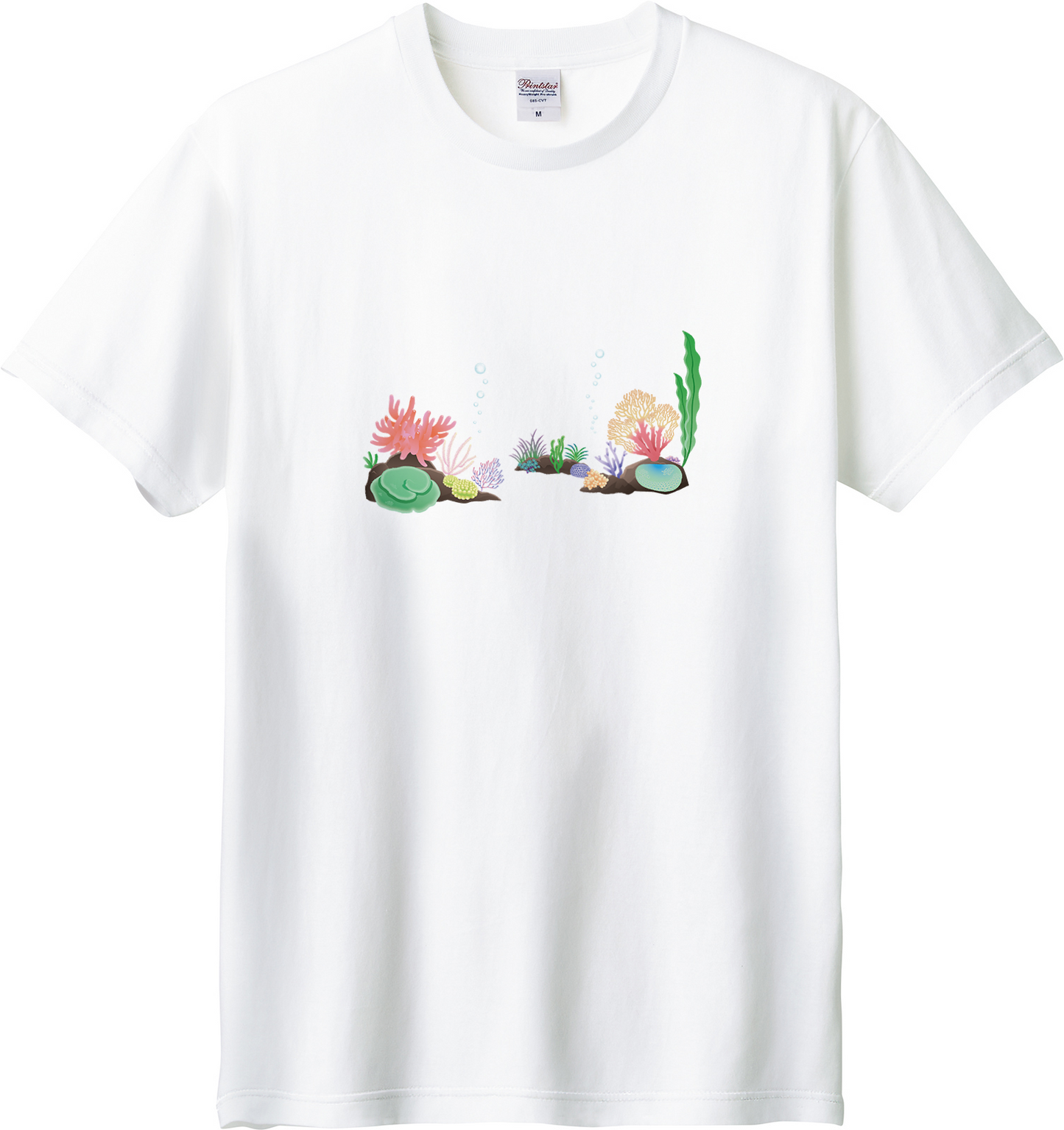 サンゴ 半袖Tシャツ